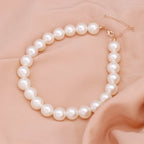 Classic Imitation Pearl Beaded Choker Necklace for Women – Elegant Bridal & Wedding Pearl Collar Necklace