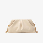 Elariah Luxury Chain Shoulder Clutch Bag – Elegant PU Leather Evening Purse for Weddings & Parties
