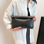 Elariah Women's Stone Pattern PU Leather Clutch Bag – Large Capacity Evening Handbag with Phone & Coin Pocket