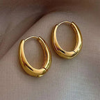 French Style Geometric Drop Earrings – Trendy Statement Jewelry for Women