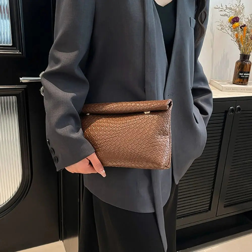 Elariah Women's Stone Pattern PU Leather Clutch Bag – Large Capacity Evening Handbag with Phone & Coin Pocket