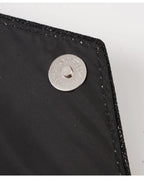 Elariah Shimmer Envelope Clutch Bag – Silver Glitter Evening Handbag with Chain Strap for Weddings & Party Wear