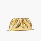Elariah Luxury Chain Shoulder Clutch Bag – Elegant PU Leather Evening Purse for Weddings & Parties
