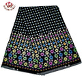 Elariah Ankara Wax Print Fabric – 6 Yards African Batik Polyester Material for Dresses, Sewing & Occasion Wear
