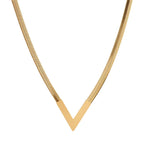 Geometric Stainless Steel Pendant Necklace – Minimalist Unisex Jewelry for Men & Women