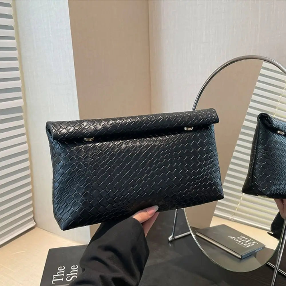 Elariah Women's Stone Pattern PU Leather Clutch Bag – Large Capacity Evening Handbag with Phone & Coin Pocket