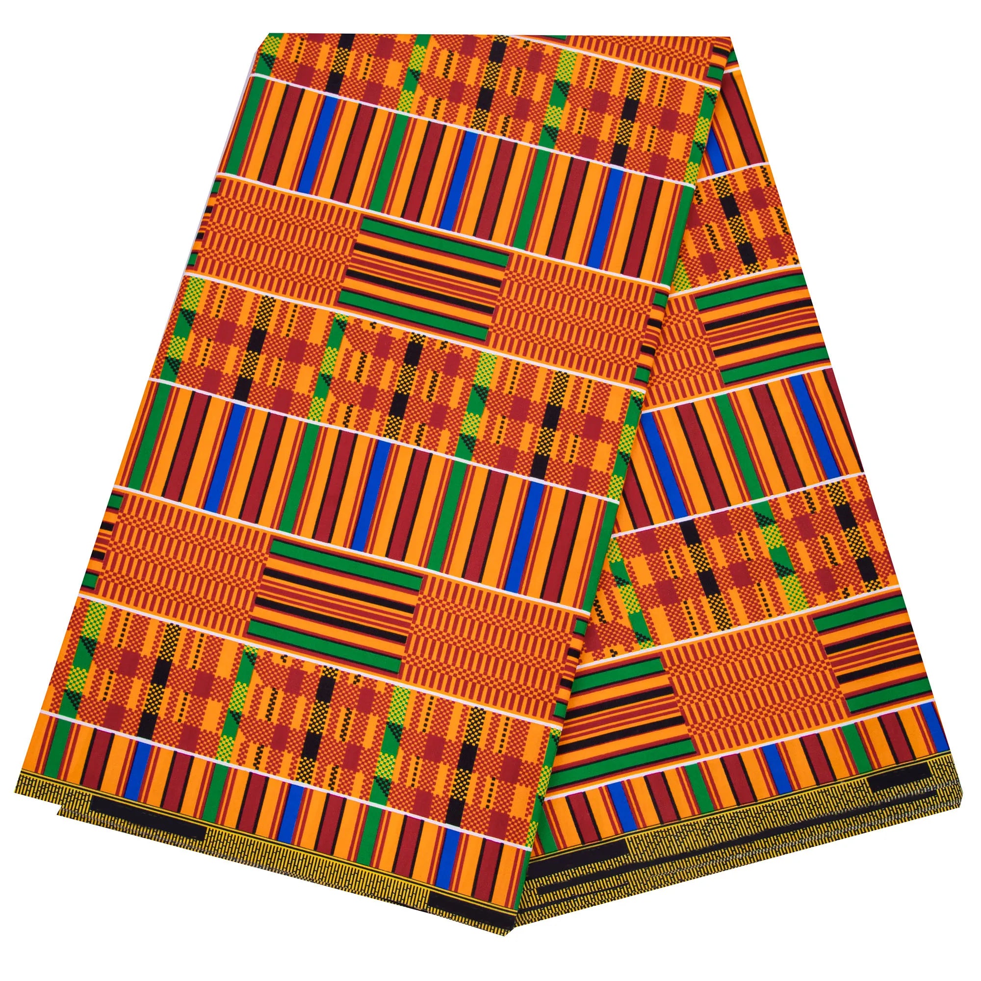 Elariah Ankara Wax Print Fabric – 6 Yards African Batik Polyester Material for Dresses, Sewing & Occasion Wear