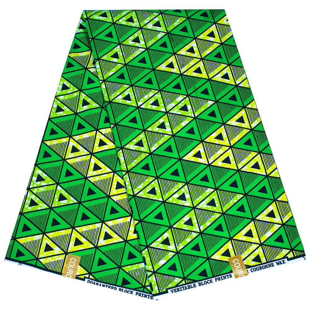 Elariah Ankara Wax Print Fabric – 6 Yards African Batik Polyester Material for Dresses, Sewing & Occasion Wear