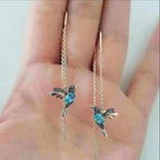 Elegant Pearl Long Tassel Drop Earrings – Fashion Metal Chain Jewelry for Women