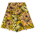 Elariah Ankara Wax Print Fabric – 6 Yards African Batik Polyester Material for Dresses, Sewing & Occasion Wear