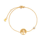 Minimalist Cross, Crescent Moon & Star Charm Bracelet for Women – Stainless Steel Thin Chain Adjustable Gold Layered Bracelet