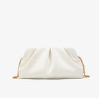 Elariah Luxury Chain Shoulder Clutch Bag – Elegant PU Leather Evening Purse for Weddings & Parties
