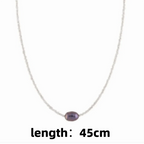 Artistic Retro Freshwater Pearl Necklace – Handmade Bohemian Pendant Jewelry